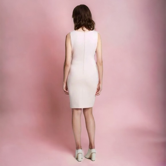 Calvin Klein Blush Rose Mirror Design Dress Size 6 - Picture 2 of 10